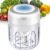 Automatic Food Processor/Vegetable Chopper, Rechargeable Blender, suitable for vegetables, ginger, fruit, nuts and herbs