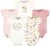 Hudson Baby Unisex Baby Cotton Bodysuits (5 Piece)