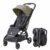 Ergobaby Metro 3 Baby Stroller for Newborns, Infants, and Toddlers – Travel Stroller with One-Hand Fold, Near-Flat Recline, Adjustable Handlebar – Soft Olive