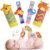 URMYWO Wrist Rattles for Baby – Rattle Socks – Foot Finder Set – Baby Toys for 0-12 Months Infant – Newborn Essentials – Early Learning Sensery Toys for Boy Girl as Shower Gifts
