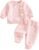 Toddler Baby Girl Outfits Long Sleeve Solid Sweatsuit Pants 2 Piece Clothes Fall Winter Infant Sweater Set 3M-5T