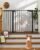 Cumbor 29.7-48″ Baby Gate for Stairs, Mom’s Choice Awards Winner-Dog Gate for Doorways, Auto Close Safety Pet Gate for Dogs Indoor, Easy Install Pressure Mounted Child Gate with Walk Thru Door, Black