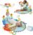 Fisher-Price Baby Play Mat 3-in-1 Kick & Sway Gym, Newborn Sensory Activity Toy for Developmental Play, Infants Ages 0+ Months