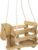 Horse Shaped Infant Swing Wooden Toddler Swing for Indoor/Outdoor Play, Bucket Seat Design, Safe & Comfortable for Ages 12-36 Months, Includes Durable 78-inch Ropes, Perfect for Playsets