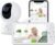 ARENTI WiFi Baby Camera Monitor, 5-inch Screen, Smartphone App, Motion Tracking, Timed Detection, Encrypted Connection, Super Night Vision, 2-Way Talk, Temp Sensor, Lullaby, Support Local Storage