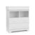 Storkcraft Brookside 2 Drawer Changing Table Dresser (White) – GREENGUARD Gold Certified Baby Dresser with Changing Table Top, Baby Changing Table Dresser, Includes Interlocking Drawer System
