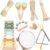 ZJEFUNS Baby Musical Instruments Set Wooden Montessori Toys for Toddlers 1-3 Percussion Instruments Set Modern Boho Music Toys for Kids Preschool Educational.