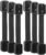 Bates- Child Safety Strap Locks, 6 Pack, Black Baby Cabinet Locks, Toilet Locks Baby Proof, Child Proof Drawer Locks, Cabinet Baby Locks for Cabinets, Child Proof Cabinet Locks, Drawer Child Locks