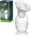haakaa Gen.2 Plus Upgraded Manual Breast Pump, 5oz/150ml Multi-Ring ComfortCARE Sensitive Silicone Breast Pump with Spill-Guard Insert Set, Patent-Pending Design for Breastfeeding Moms