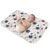 Baby Diaper Changing Pad, 21 5/8″ x 31.5″ Waterproof Changing Pad Liners – Reusable Soft and Absorbent Portable Changing Mat(Floral1PCS)