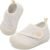 FEETCITY Baby First Walking Shoes Wide Baby Shoes Infant Sneakers Newborn Crib Shoe Barefoot Lightweight Slip On Shoe