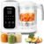 Baby Food Maker, One Step Baby Food Processor Steamer with Steam Basket Puree Blender Grinder Safty Lock, Auto Cooking Grinding Self-Cleaning & Sterili-zing for Healthy Homemade Baby Food, BPA-Free