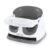Ingenuity Baby Base 2-in-1 Booster Feeding and Floor Seat with Self-Storing Tray – Slate