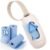 Jool Baby Disposable Diaper Bag Dispenser (Oatmeal) + 3 Refill Rolls (Lavender-Scented) – Attaches to Stroller or Diaper Bag for On-the-Go Convenience