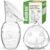 haakaa Manual Breast Pump for Breastfeeding 4oz/100ml and Ladybug Milk Collector 2.5oz/75ml Combo, Food-Grade Silicone