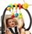 FPVERA Car Seat Toys for Babies 0-6 Months, Hanging Carseat Toys for Infants 0-12 Months, Spiral Plush Caterpillar Sensory Stroller Toy with Rattles for Baby Essentials Newborn Boy Girl Shower Gifts