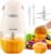 Baby Food Maker, Creamy White Baby Food Blender, 10oz Food Puree Maker, Food Processor for Foods Fruit Vegetable Meat, 8-Second Quick Soft Food Prep，BPA-Free