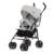 Dream On Me Vista Moonwalk Baby Stroller, Lightweight Travel Umbrella Stroller with Compact Fold, Smooth Ride Wheels, Multi-Position Recline, Spacious Storage Basket with Cup Holder, Light Gray