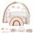 Mallify 6-in-1 XL Large Baby Gym & Ball Pit, Play Mat & Play Gym, Combination Baby Activity Gym with Milestone Cards for Sensory Exploration and Motor Skill Development, Balls are not Included