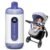 Rechargeable Hands-Free Baby Rocker & Sleep Soother – Portable Vibration Device with 6 Levels, 21 Melodies & Smart Sensor – Fits Most Strollers, Car Seats & Baby Gear, Travel Essential for Newborns