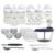 Anti Colic Baby Bottle Starter Set – 22 Pieces, Medium & Slow Flow Nipples, Infant Pacifiers, Formula Dispensers & More – Baby Bottle Sets for Newborn 0-6 Months