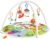 Baby Play Gym, ibabejoy Activity Play Mat for Newborn to Toddler, Stage-Based Sensory & Motor Skills Development, 7in 1 Non Slip Language Discovery Platmats with Teether