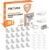 Magnetic Cabinet Locks Baby Proofing (20 Locks + 2 Keys) – Child Proof Cabinet Locks with Easy Adhesive Installation – Child Safety Locks for Kitchen, Cabinets & Drawers with Optional Screws