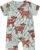 Country Baby Clothes Boy Girl Western Cow Print Short Sleeve Romper Bodysuit Ribbed One Piece Jumpsuit Summer Outfit