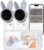 ARENTI 4MP Baby Monitor with 2 Cameras, 5″ Screen Video Baby Monitor, Dual-Band 2.4G/5G WiFi with App, Split-Screen View, Auto Tracking, Cry&Motion Detection, Temp&Humidity, Night Vision, 2-Way Talk