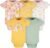 Gerber baby-girls 5-pack Short Sleeve Variety Onesies Bodysuits