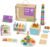 TOOKYLAND Montessori Toys for 1 Year Old, 8 in 1 Learning Educational Set Wooden Toys (Includes Stacking Cups, 3-in-1 Educational Box, Pound Bench, Shape Puzzle and More)