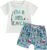 Kupretty Baby Boy Clothes Toddler Summer Outfit Fishing T-Shirt Tees Shirt + Shorts 6 12 18 24 Months 2T 3T Clothing Set