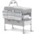 Diaper Changing Station, Portable Changing Table for Baby, Diaper Changing Table with Storage Drawers, Waterproof Baby Changing Station with Wheels and Adjustable Height for Newborn Infant (Grey)