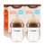 Thyseed Anti-Colic Glass Baby Bottle for Breastfed Infants, Natural Feeding, Breast-Like Newborn Extra Slow Flow Nipple (0m+), 5 oz, 2 Pack