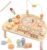 Activity Table for 1 Year Old, Montessori Toys for 1 2 Year Old Girls Boy Gifts, 8 in 1 Wooden Sensory Play Table for Toddler 1-3, Learning Toys for Baby 12-18 Months 1st Christmas Birthday Gifts