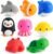 Munchkin Baby Bath Toy Squirts for Babies and Toddlers 9 Months and Up, Ocean Sea Animals Squirters, 8 Pack