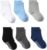 XuoAz Toddler Baby Socks with Grips – Boys Girls Non Slip Crew Socks with Grippers 6 Pairs