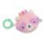 Ingenuity: ity by Ingenuity Crinklet, Raccoon Crinkle Toy for Newborn and Up, Satin Ribbon Tags, C-Link Attachment, Unisex – Deni