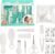 Lulyboo Baby Grooming Kit 14-Piece – Safe, BPA-Free, Certified for Newborns & Toddlers with Comb, Brush, Nail Clippers, Scissors, Nasal Aspirator, Travel Bag – Complete Baby Care Set for Newparents