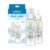 Dr. Brown’s Natural Flow Anti-Colic Options+ Narrow Baby Bottle, Frog and Pig, 8 oz/250 mL, with Level 1 Slow Flow Nipple, BPA-Free, 0m+, 2-Pack