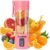 Portable Blender, Personal Blender for shakes and smoothies parent (Pink)