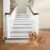 Cupount Mesh Baby & Dog Gate – Fits Openings Up to 36” Wide, 30” Tall – Indoor Safety Pet Gate for Stairs & Doorways (White, 30″ H x 38″ W)