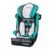 Baby Trend Hybrid SI 3-in-1 Combination Booster Seat, Hoboken Teal – Side-Impact Protection, 3-Stage Growth Design, Adjustable Headrest, Cushioned Comfort