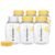Medela Breast Milk Collection and Storage Bottles with Solid Lids – 6pk/5oz-150mL Breastmilk Container, Compatible Breast Pumps and Made Without BPA