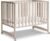 MAMAZING EvoNook 6-in-1 Convertible Mini Crib, 100% New Zealand Wood, Portable Mini Cribs with Wheels for Small Spaces, GREENGUARD Gold Certified, Washed Natural