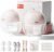 NCVI Wearable Breast Pump, Hands Free Electric Breast Pump with 4 Modes & 9 Levels Suction, Portable Breast Pump Ultra Quiet