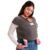 Sleepy Wrap Baby Carrier Newborn to Toddler 7-35 lbs – Lightweight, Breathable Baby Wrap Carrier – Stretchable, Ergonomic Baby Sling Carrier for Hands Free Support and Bonding (Dark Gray)