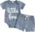 Baby Boy Summer Clothes Little Brother Newborn Outfit Short Sleeve Romper Casual Shorts Set 0 3 6 12 Months