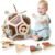 22-in-1 Baby Activity Cube,Montessori Sensory Toy Toddler 1-3, Kid Education Learning Activity Toys, Early Educational Birthday Gift for 1 2 Year Olds Boy Girl (Muticolor)