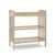 Graco Benton Changing Table with Bonus Water-Resistant Changing Pad (Driftwood) – GREENGUARD Gold Certified, Includes Diaper Change Pad with Safety Strap, 2 Open Storage Shelves for Organizing